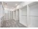 Large walk-in closet with custom built-in shelves, drawers, and ample storage space at 2508 Kearney Rd, Wake Forest, NC 27587