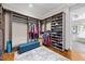 Large closet showcasing custom shelving and storage with a soft, cozy rug at 3034 Lewis Farm Rd, Raleigh, NC 27607