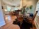 Cozy breakfast nook with stylish seating and views into the bright kitchen at 313 W Noble St, Louisburg, NC 27549