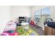 A play room featuring a table, carpet, keyboard and TV at 341 Henry Steel Dr, Gibsonville, NC 27249