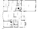 Detailed floor plan showcasing the layout of the home including bedrooms, kitchen, and living areas at 502 Willowmere Ct, Cary, NC 27513