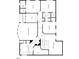 Upstairs floor plan featuring multiple bedrooms, bathrooms, and a screened balcony at 502 Willowmere Ct, Cary, NC 27513
