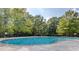 Community pool surrounded by lush greenery, offering a refreshing outdoor space at 502 Willowmere Ct, Cary, NC 27513
