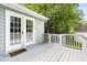 An attractive outdoor deck provides a lovely area for relaxation and entertainment at 522 Johnson St, Garner, NC 27529