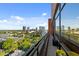 Enjoy amazing skyline views from this building's private balcony at 122 N Harrington St # 1555, Raleigh, NC 27603