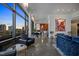 Wide-open space with city views, modern lighting, sleek flooring, and an open layout at 122 N Harrington St # 1555, Raleigh, NC 27603