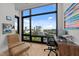 Work from home in this office that has beautiful city views through large windows at 122 N Harrington St # 1555, Raleigh, NC 27603