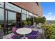 Charming outdoor patio with lounge seating and plants, perfect for relaxing and entertaining guests at 122 N Harrington St # 1555, Raleigh, NC 27603