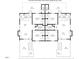 Detailed floor plan showcasing layout of a multi-Gathering home, with dimensions for each room at 152 A&B Cedar Terrace, Chapel Hill, NC 27516