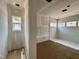 A bathroom under construction with marble tile showers at 155 Cherry Bark Dr, Youngsville, NC 27596