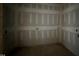 Bedroom in progress with newly installed drywall and electrical work visible at 155 Cherry Bark Dr, Youngsville, NC 27596