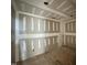 A bedroom in progress with newly installed drywall and electrical boxes visible at 155 Cherry Bark Dr, Youngsville, NC 27596