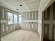 View of a room showing framing with drywall in progress and windows at 155 Cherry Bark Dr, Youngsville, NC 27596