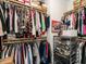 Spacious walk-in closet with ample storage and custom shelving for organization at 1610 Draper View Loop # 101, Raleigh, NC 27608