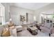 Open-concept living room with modern decor, neutral colors, and ample natural light at 1824 Irish Blvd, Sanford, NC 27332