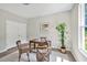 Bright office space featuring wood desk, decorative bamboo plant and neutral color palette, ideal for a home office at 1824 Irish Blvd, Sanford, NC 27332