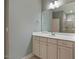 This bathroom features a single vanity and glass shower at 1962 Briar Chapel Pkwy, Chapel Hill, NC 27516