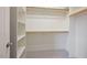 This walk-in closet offers built-in shelving and ample storage at 1962 Briar Chapel Pkwy, Chapel Hill, NC 27516