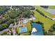 Community amenities include swimming pool, tennis courts, clubhouse, and playground area at 200 Holly Branch Dr, Holly Springs, NC 27540