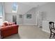 Neutral bonus room featuring skylight, with ample open space and seating at 200 Holly Branch Dr, Holly Springs, NC 27540