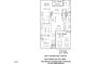 First floor floor plan of the property at 202 E Painted Way, Clayton featuring 3 bedrooms, 2 car garage, dining, kitchen and Gathering room at 202 E Painted Way, Clayton, NC 27527