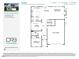 A detailed first floor plan with an open kitchen, breakfast area, dining, bed and bath, and a 2-bay garage at 242 Faith Avenue, Sanford, NC 27330