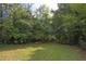 Green lawn provides a serene escape, framed by mature trees at 2423 Farthing St, Durham, NC 27704