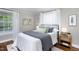 Cozy bedroom with a comfortable bed, soft linens, and natural light streaming through the windows at 2423 Farthing St, Durham, NC 27704