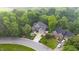Lovely home surrounded by lush greenery, mature trees, and a well-manicured lawn in an attractive neighborhood at 3024 Weston Ct, Burlington, NC 27215