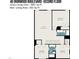 Second floor plan displaying bedrooms, bathrooms, a loft, and walk-in closets, showing the living spaces at 40 Ironwood Blvd, Youngsville, NC 27596