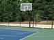 Community basketball and volleyball court surrounded by green space at 4001 Falls River Ave, Raleigh, NC 27614