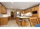 Well-equipped kitchen with an island, modern appliances, and ample cabinet space at 5464 Bass Mountain Rd, Snow Camp, NC 27349