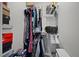 Walk-in closet with plenty of hanging space and storage shelves at 601 Richlands Cliff Dr, Youngsville, NC 27596