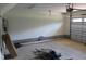 Spacious garage with an automatic door and ample storage space at 70 Basil Ct, Franklinton, NC 27525