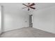 Bedroom with plush carpet and a door, ready for customization at 760 Stackhurst Way, Wake Forest, NC 27587