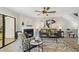 Stylish living room with a fireplace, decorative accents, and a comfortable seating arrangement at 7708 Falcon Rest Cir, Raleigh, NC 27615