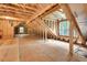 Spacious unfinished attic area perfect for storage or conversion to living space at 8226 Mcarthur Park Dr, Efland, NC 27243