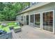 Inviting deck featuring outdoor seating and seamless indoor-outdoor flow at 8226 Mcarthur Park Dr, Efland, NC 27243