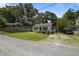 Cozy one-story home featuring a verdant lawn and a gravel driveway at 101 Goldston Dr, Carrboro, NC 27510