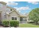 Charming home featuring a screened-in porch and manicured landscaping, perfect for outdoor relaxation and curb appeal at 1090 Indigo Ridge Pl, Cary, NC 27519