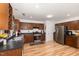 Well-equipped kitchen with a view of the sink and countertops at 128 Palmdale Ct, Holly Springs, NC 27540