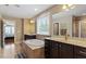 Spacious bathroom with a soaking tub, double vanities, and separate shower at 150 Saint Mellion St, Raleigh, NC 27603