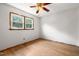 Bedroom featuring hardwood floors, bright windows and neutral walls at 218 Forestville Rd, Wake Forest, NC 27587