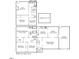 Detailed floor plan showcasing the layout of bedrooms, kitchen, living spaces, and a gazebo with labelled dimensions at 2905 Scuppernong Ln, Durham, NC 27703