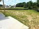 This new home features an expansive backyard with grass and newly installed privacy fencing at 35 Windflower Ct # Homesite 9, Clayton, NC 27520