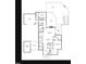 Detailed floor plan showcasing the layout of this expansive home including multiple living areas and outdoor spaces at 387 Riverstone Dr, Pittsboro, NC 27312