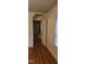 Bedroom with hardwood flooring and a view to other rooms at 426 Smith St, Burlington, NC 27217
