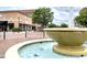 Attractive water fountain is surrounded by well-maintained building exteriors at 500 Weaver Mine Trl, Chapel Hill, NC 27517