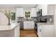 Modern kitchen features stainless steel appliances, sleek countertops, and stylish backsplash at 5428 Passenger Pl, Raleigh, NC 27603