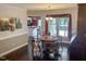 Charming dining room with hardwood floors and natural light at 5500 Fortunes Ridge Dr # 94C, Durham, NC 27713